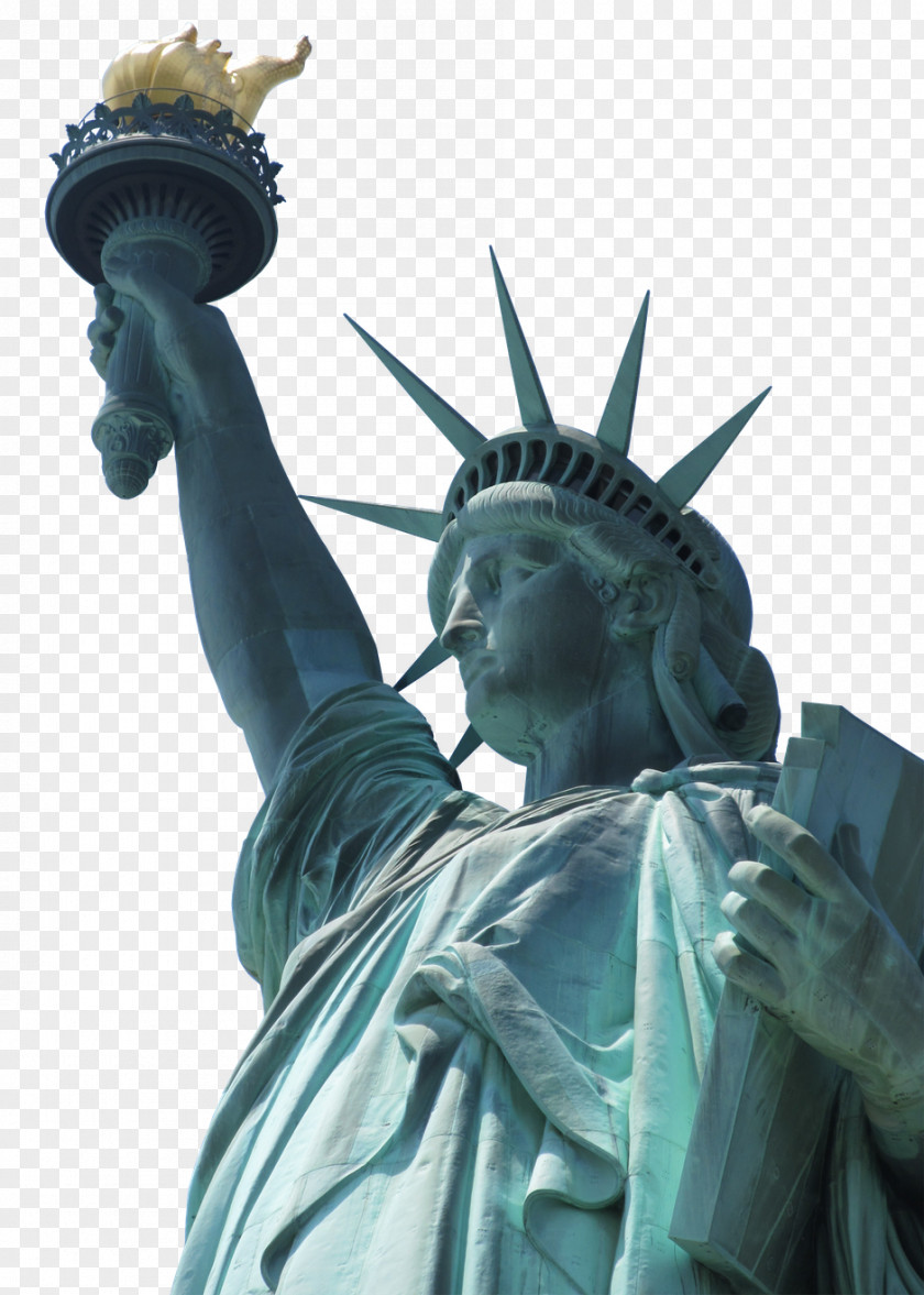 Statue Of Liberty New York Harbor Ellis Island Sculpture PNG