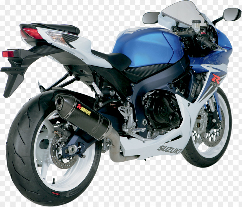 Suzuki Exhaust System GSX-R600 Motorcycle Fairing Car PNG