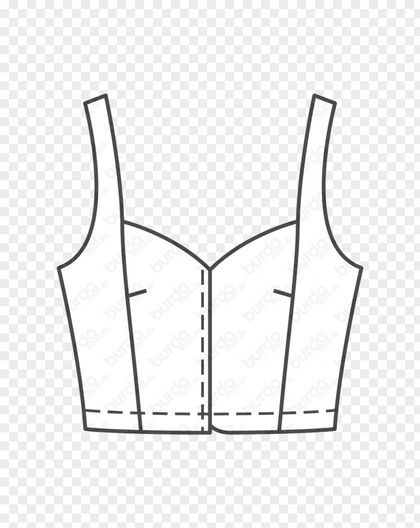 Amazon Corset Burda Style Fashion Bodice Pattern PNG