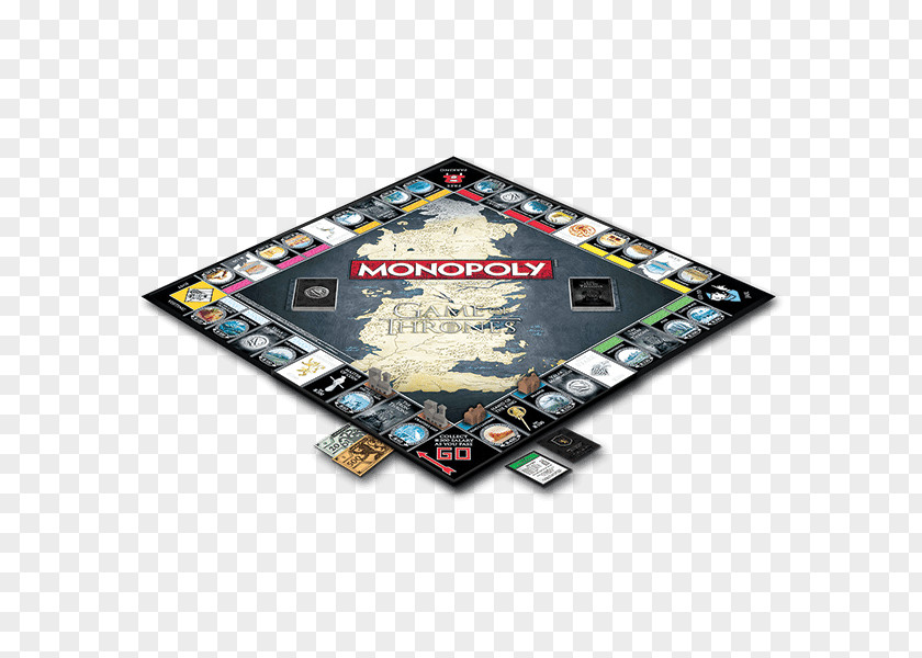 Game Board Winning Moves Monopoly USAopoly PNG