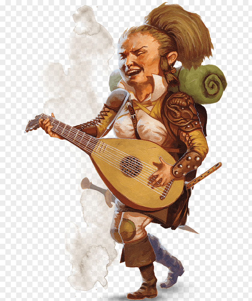 Gnome Dungeons & Dragons Pathfinder Roleplaying Game Halfling Bard Player's Handbook PNG