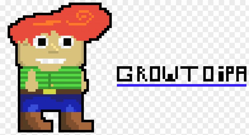 Growtopia Pixel Art Video Game PNG