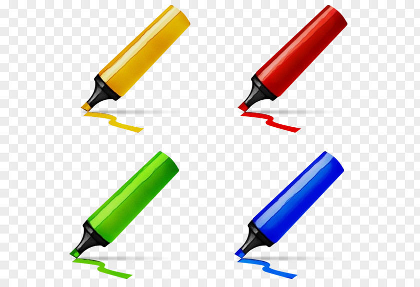Office Supplies Writing Implement Watercolor Paper PNG