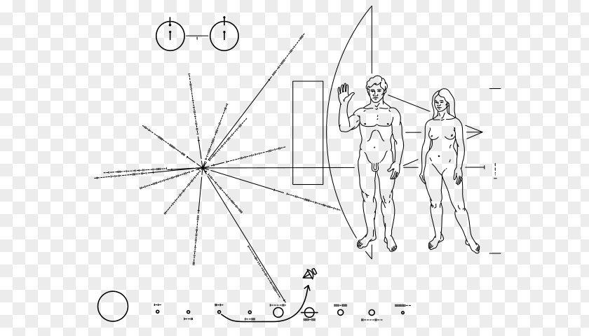 Pioneer Program Voyager Plaque 10 Extraterrestrial Life PNG