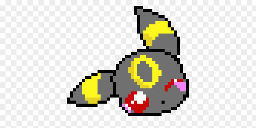 Pokémon Yellow Diamond And Pearl Pixel Art Umbreon PNG