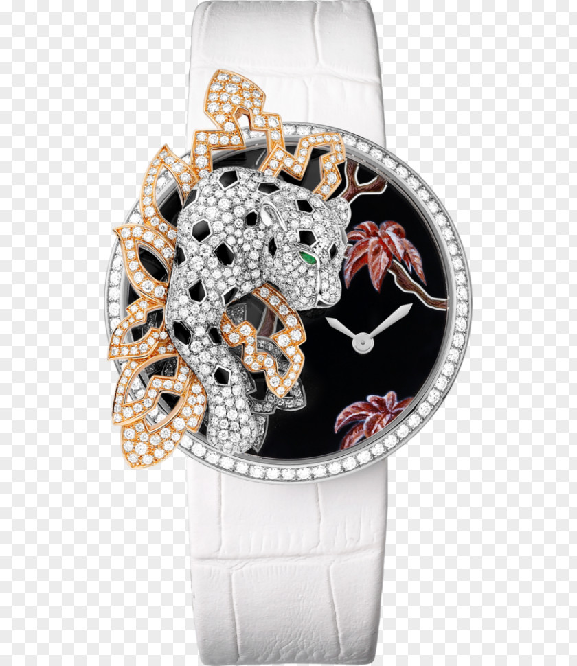 Watch Cartier Tank Jewellery Diamond PNG