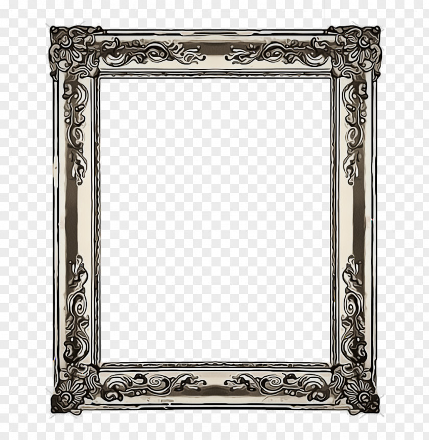 Antique Metal Picture Frames Canvas Print Prince Taylor Ornament PNG