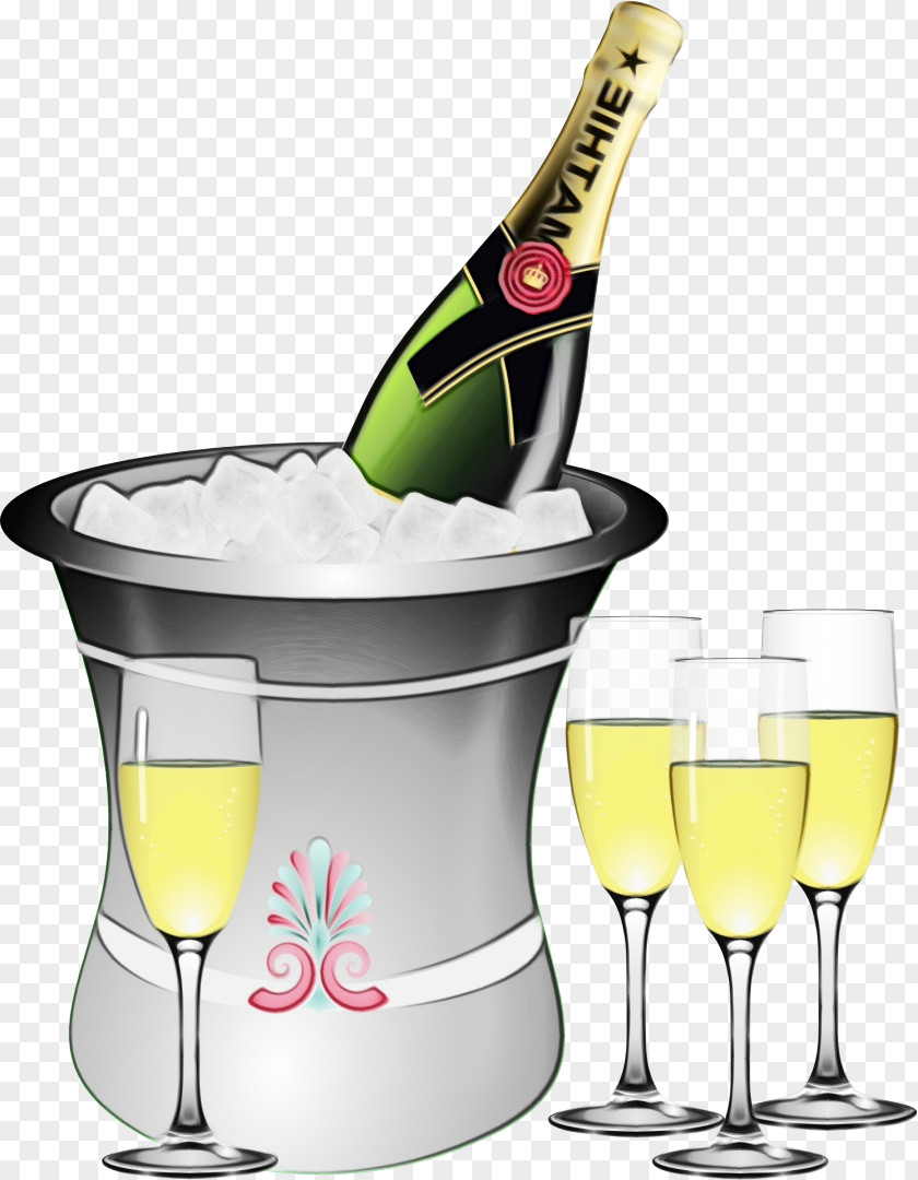 Champagne Stemware PNG