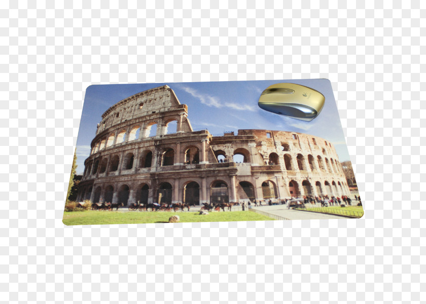 Colosseum Trevi Fountain Pantheon LED-backlit LCD Television Set PNG