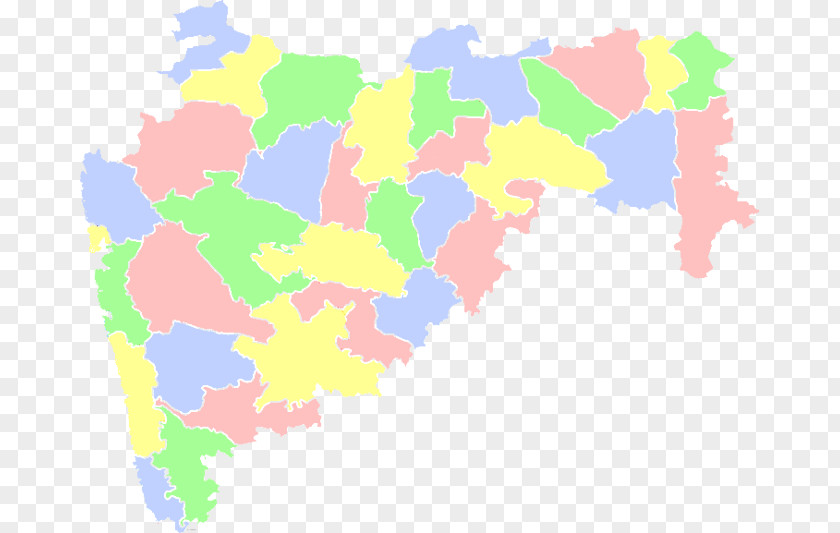 Map Aurangabad Ahmednagar Buldhana District Salsette Island Konkan Division PNG