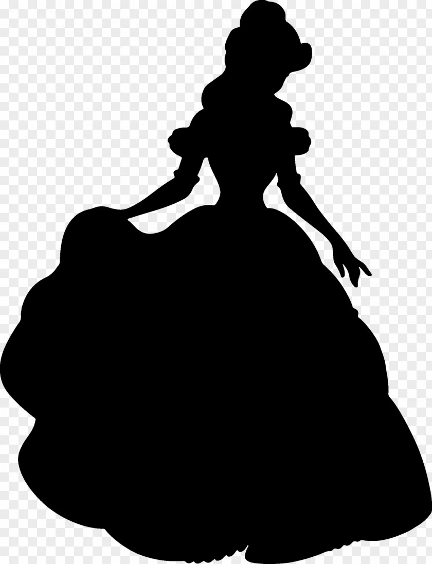 Miners Silhouette Belle Beast Minnie Mouse Rapunzel Ariel PNG