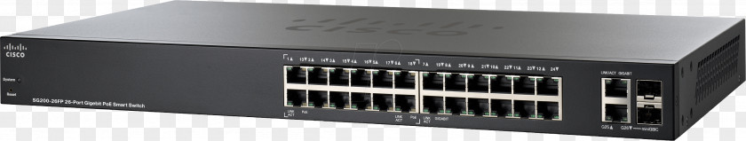 Power Over Ethernet Gigabit Network Switch Cisco Systems Port PNG