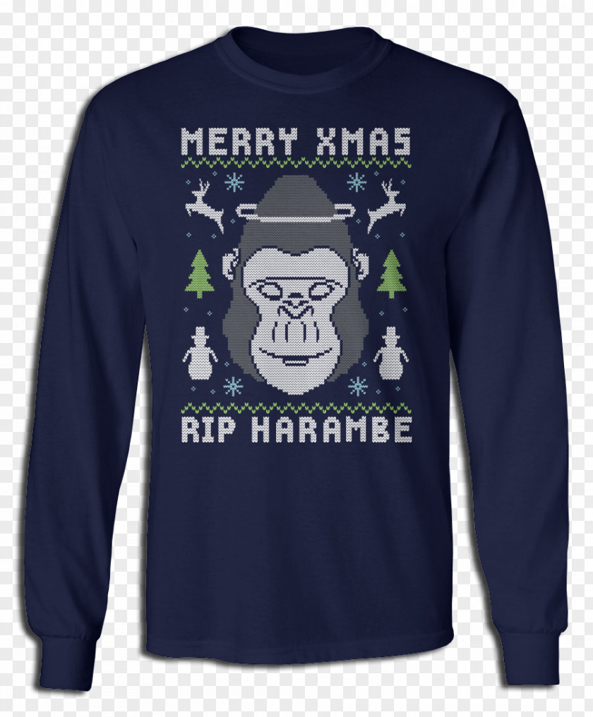 Rip Harambe T-shirt Hoodie Sleeve Sweater PNG