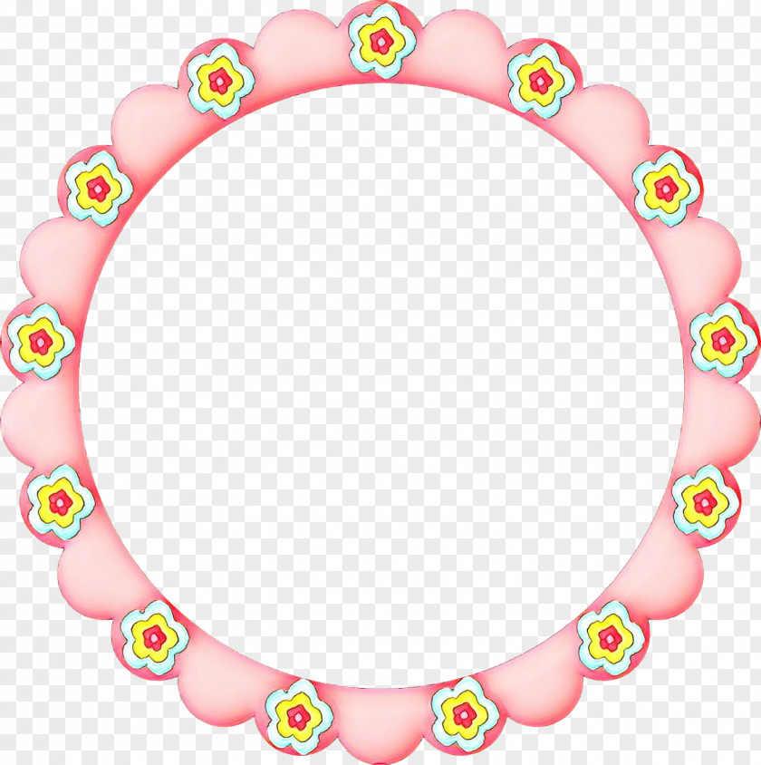 Sticker Pink Body Jewellery M Meter PNG