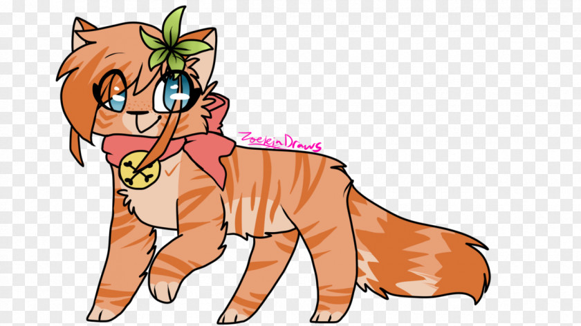 Zano Whiskers Tiger Cat GinjaNinjaOwO Art PNG