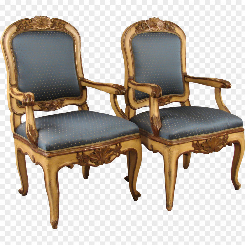 Armchair Table Chair Furniture Rococo Seat PNG