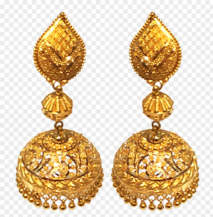 Earring Amazon.com Jewellery Costume Jewelry Gold PNG