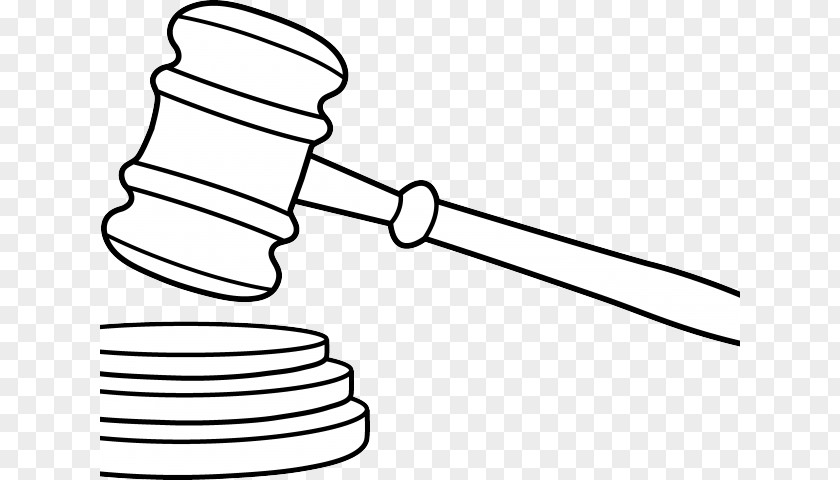 Gavel And Gown Clip Art Judge Drawing PNG