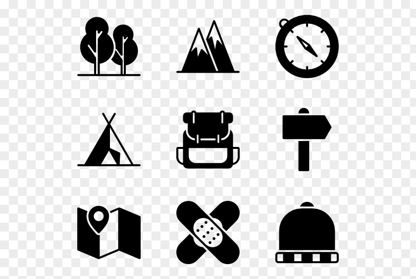 Hiking Icon Clip Art PNG