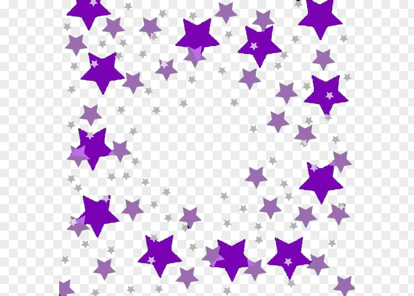 Purple Star Background Download PNG