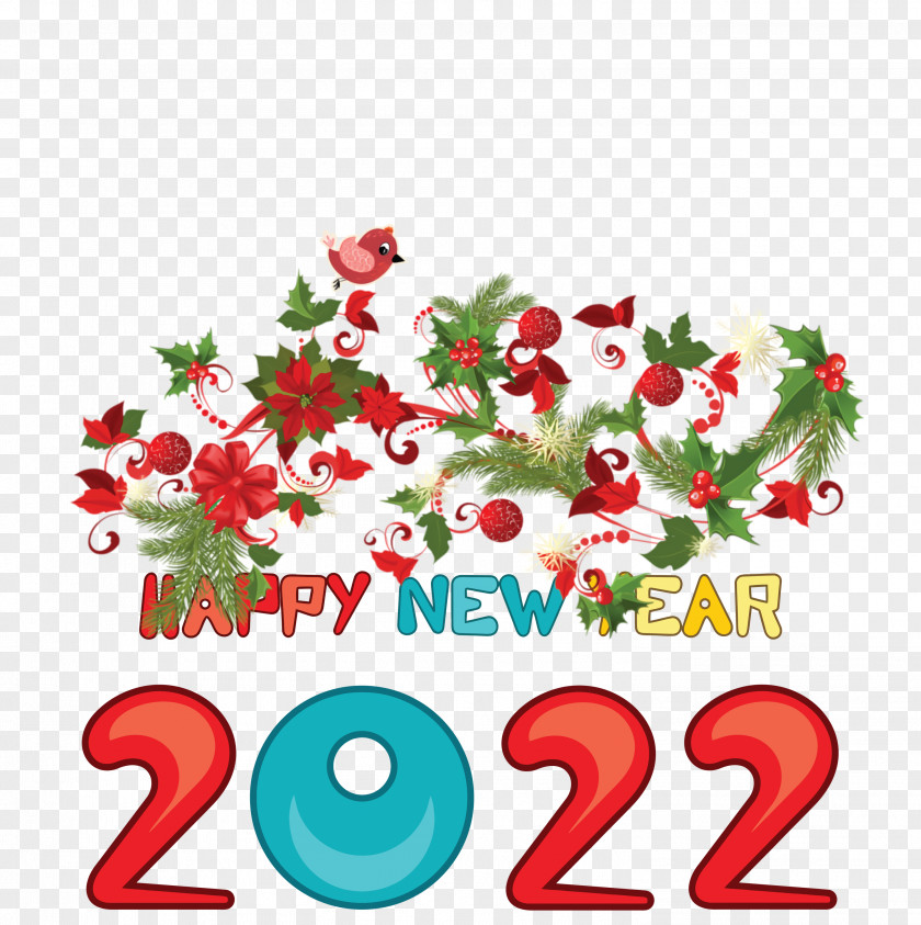 2022 Happy New Year PNG