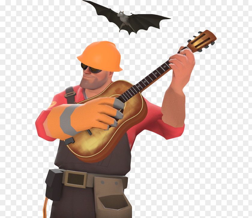 Acoustic Guitar Team Fortress 2 Screenshot PNG