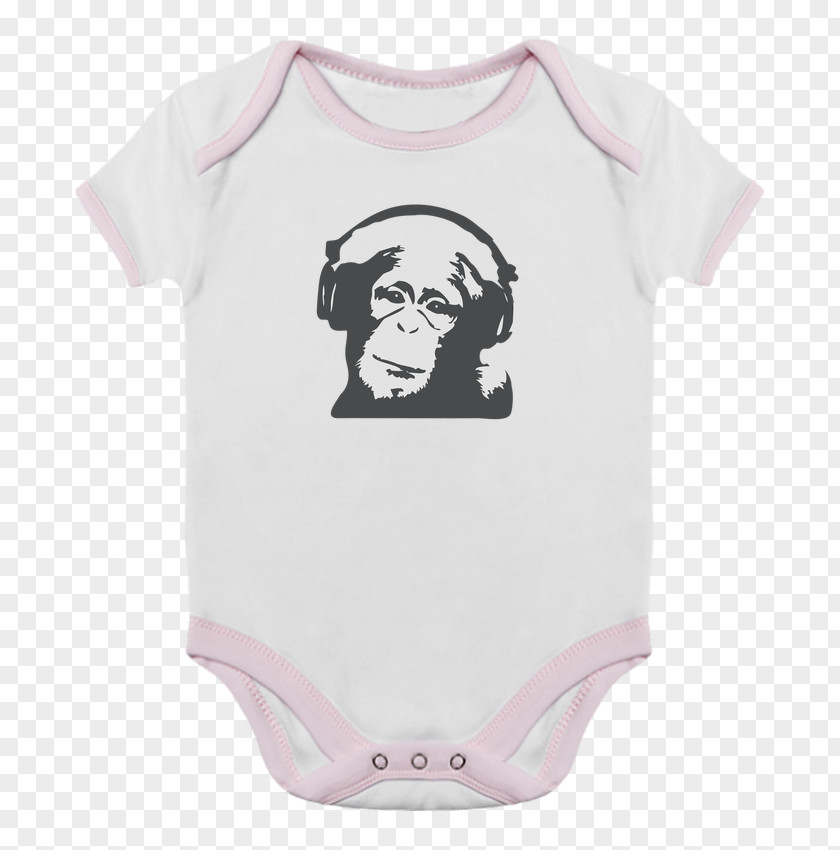 Dj Monkey Baby & Toddler One-Pieces T-shirt Sleeve Bodysuit Romper Suit PNG