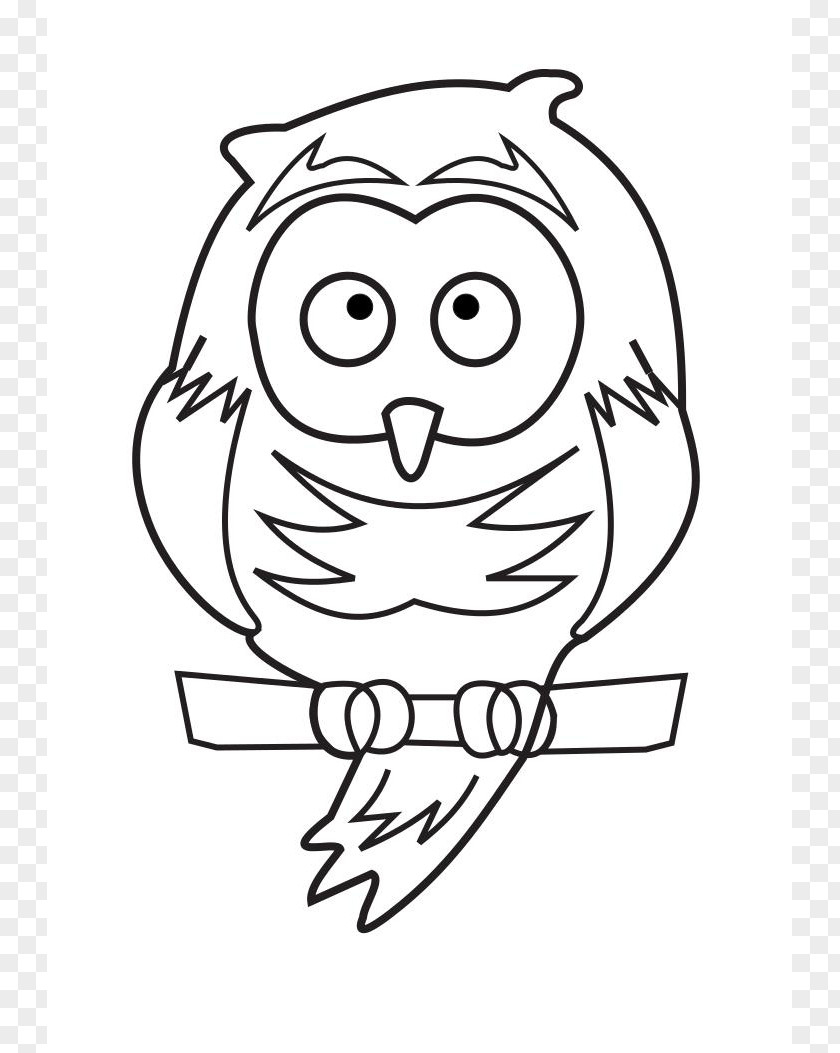 Farm Animal Drawings Drawing Owl Line Art Bird Child PNG