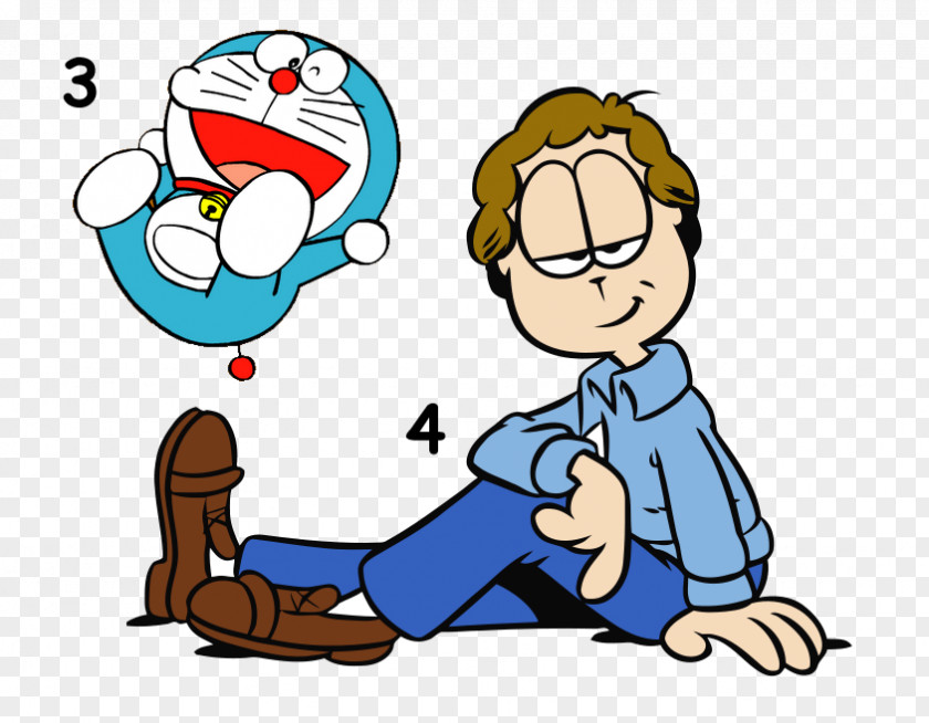 Jon Arbuckle Odie Garfield Comic Strip Character PNG