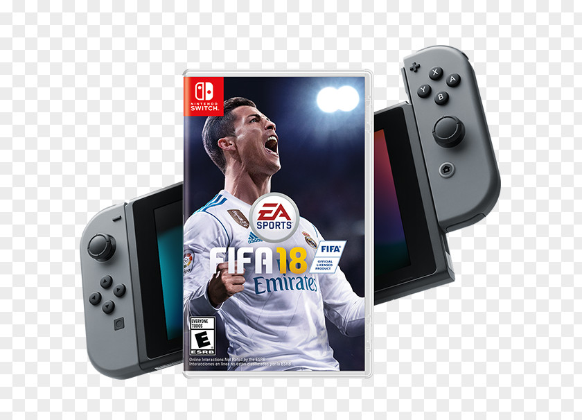 Nintendo FIFA 18 Switch Pro Controller Joy-Con PNG