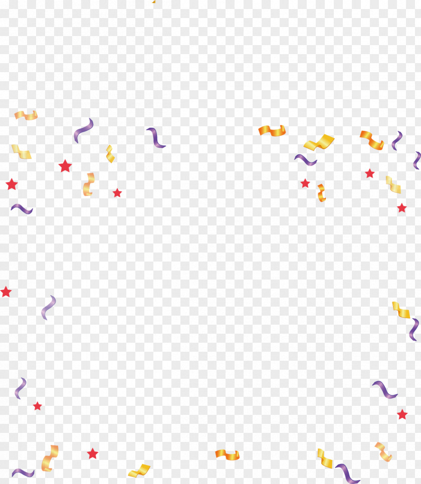 Vector Hand-painted Confetti Floating Euclidean PNG