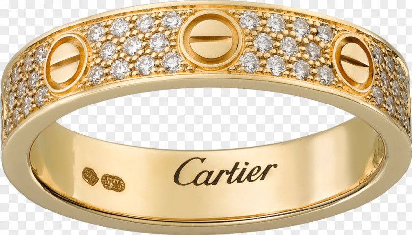 Wedding Ring Earring Cartier Love Bracelet PNG
