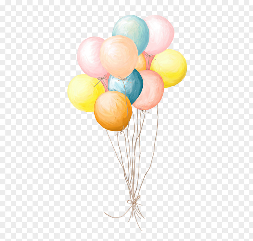 Birthday Balloon Party Clip Art PNG