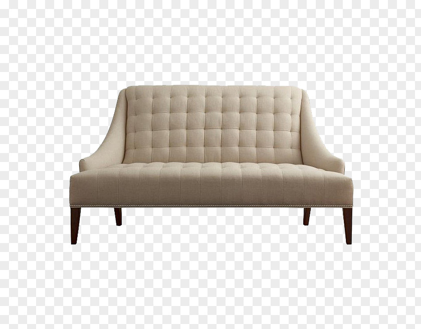 White Sofa Loveseat Bed Chair Futon Couch PNG