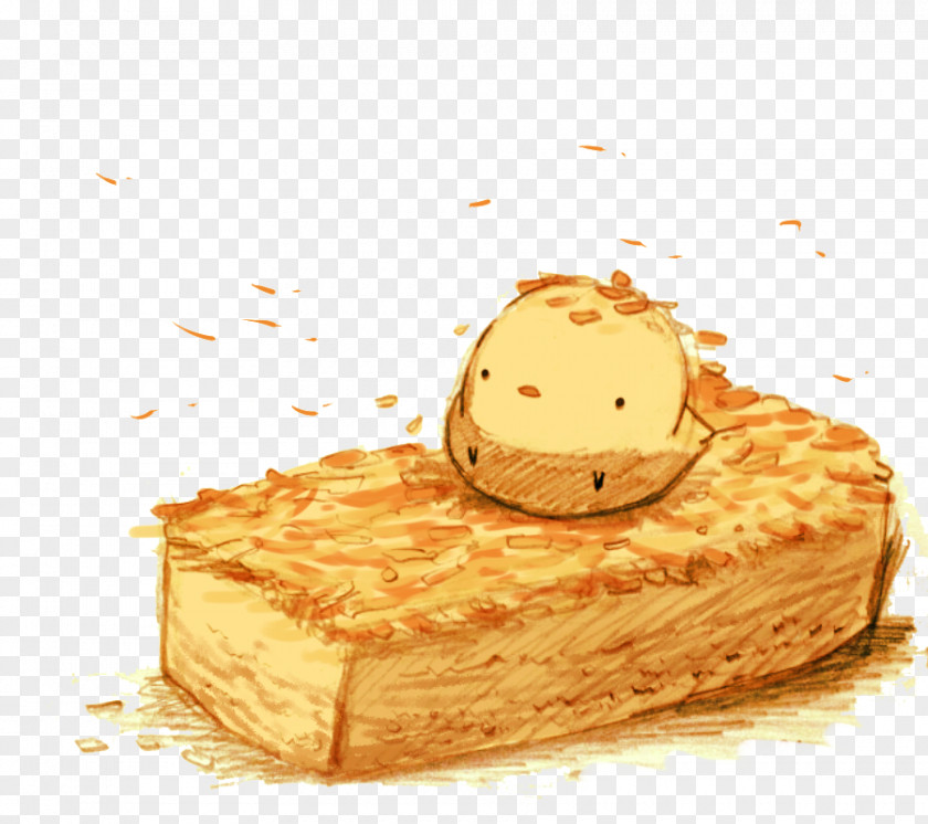 Almond Cake Chick Chicken Moe PNG