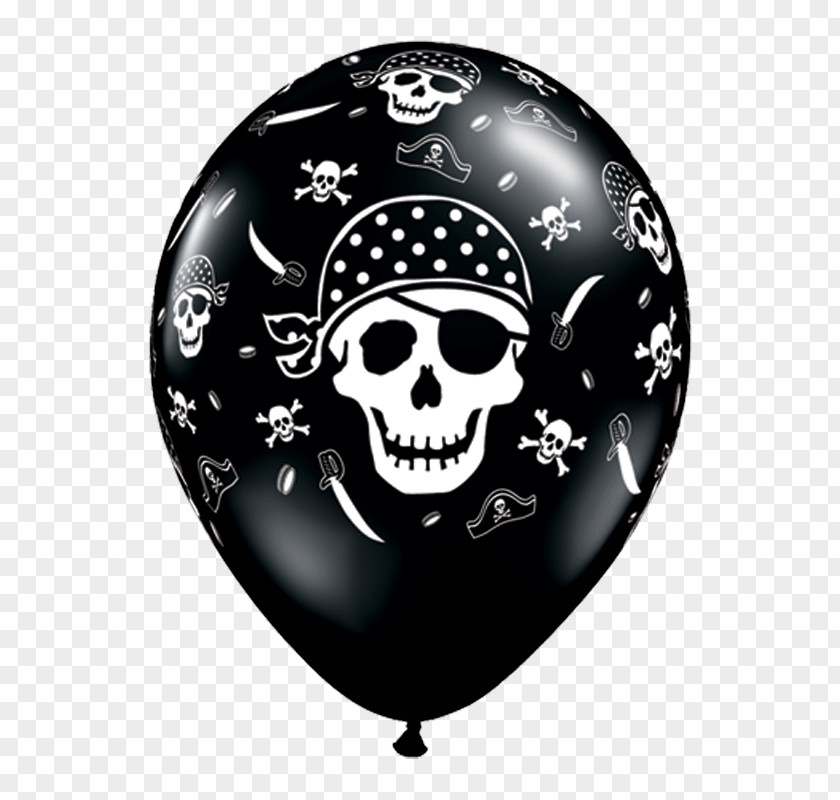 Balloon Skull And Crossbones Party Piracy PNG