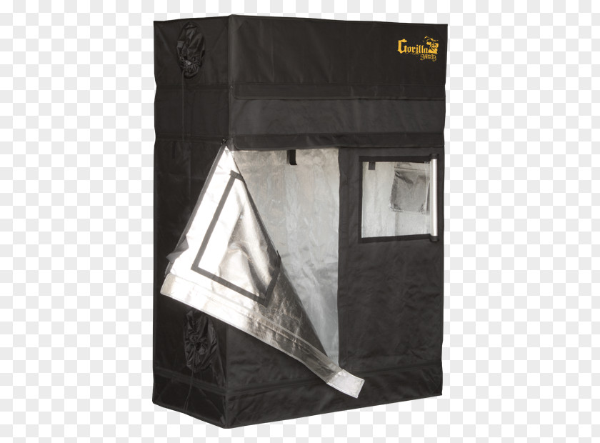 BRAND LINE ANGLE Gorilla Grow Tent SHORTY Growroom Hydroponics PNG