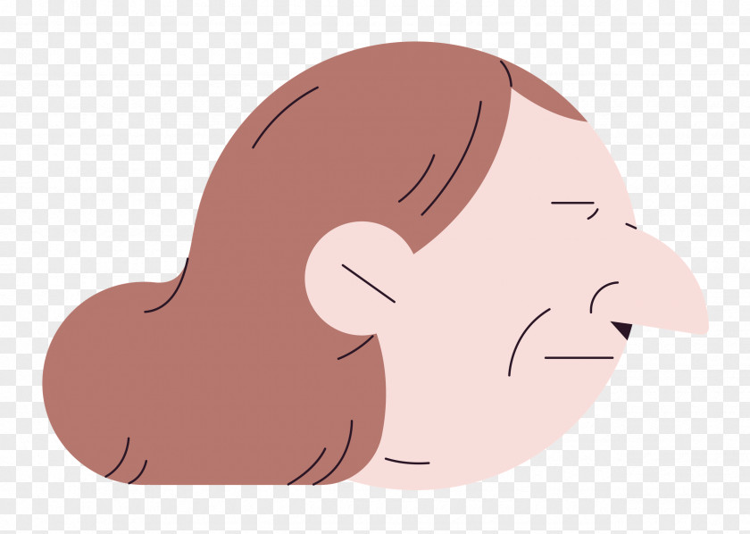Face Forehead Head Skin Lips PNG