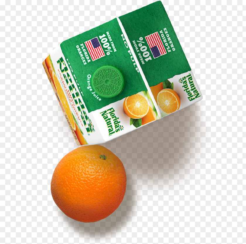 Natural Juice Clementine Orange Florida PNG