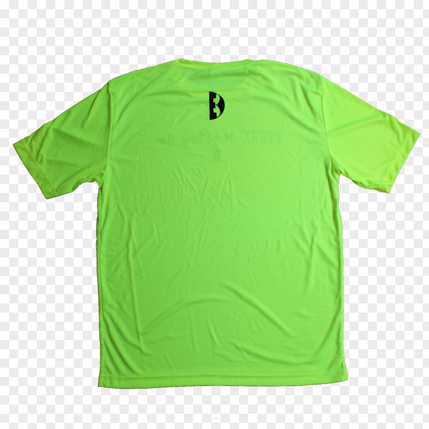 T-shirt Green Sleeve Neck PNG