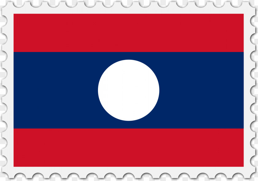 Flag Of Laos National Chile PNG