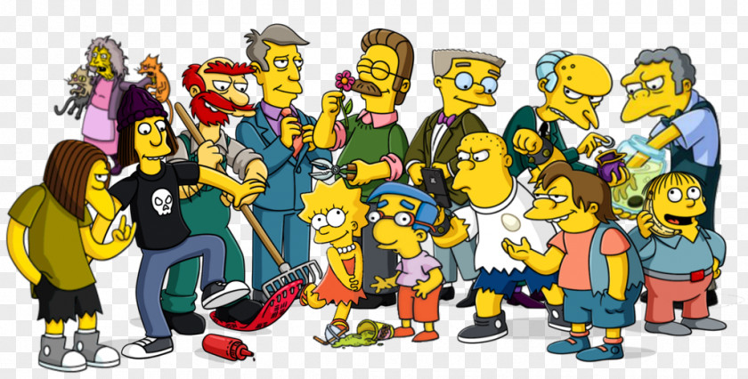 Os Simpsons Waylon Smithers Troy McClure Homer Simpson Dolph Starbeam Cartoon PNG