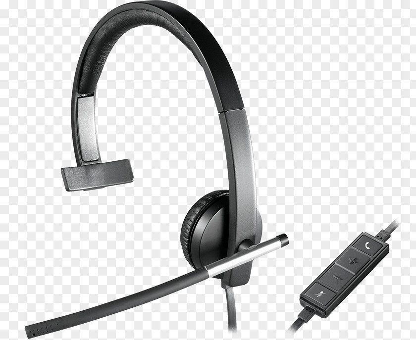 Phone Headset Logitech H650e Headphones USB PNG