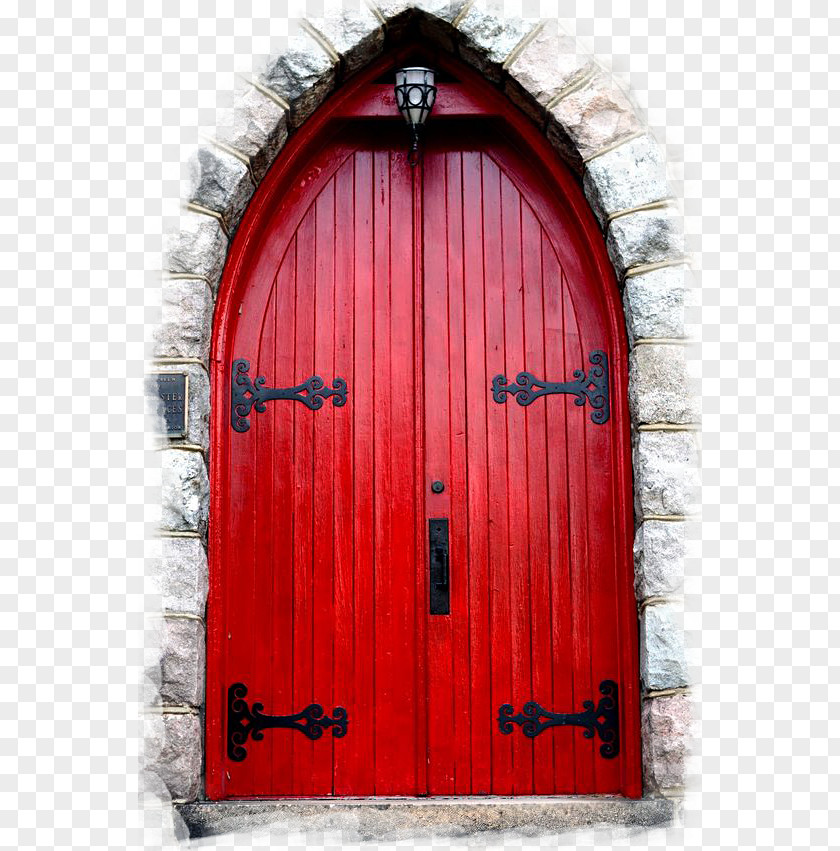 European Church Building Frames Doorstop Red House PNG