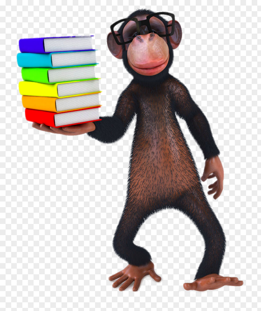 Gorilla Hands, Carrying Books Common Chimpanzee Orangutan Ape PNG