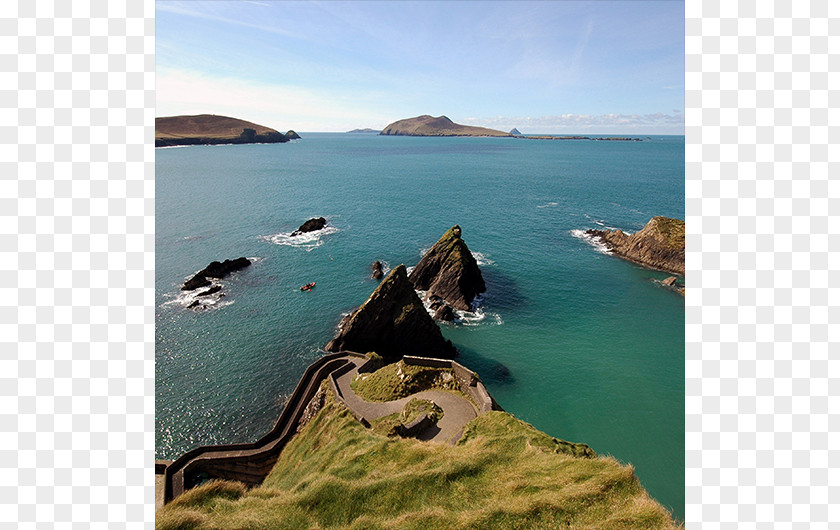 Lighthouse Day Dunquin Blasket Islands Coast Photography Promontory PNG
