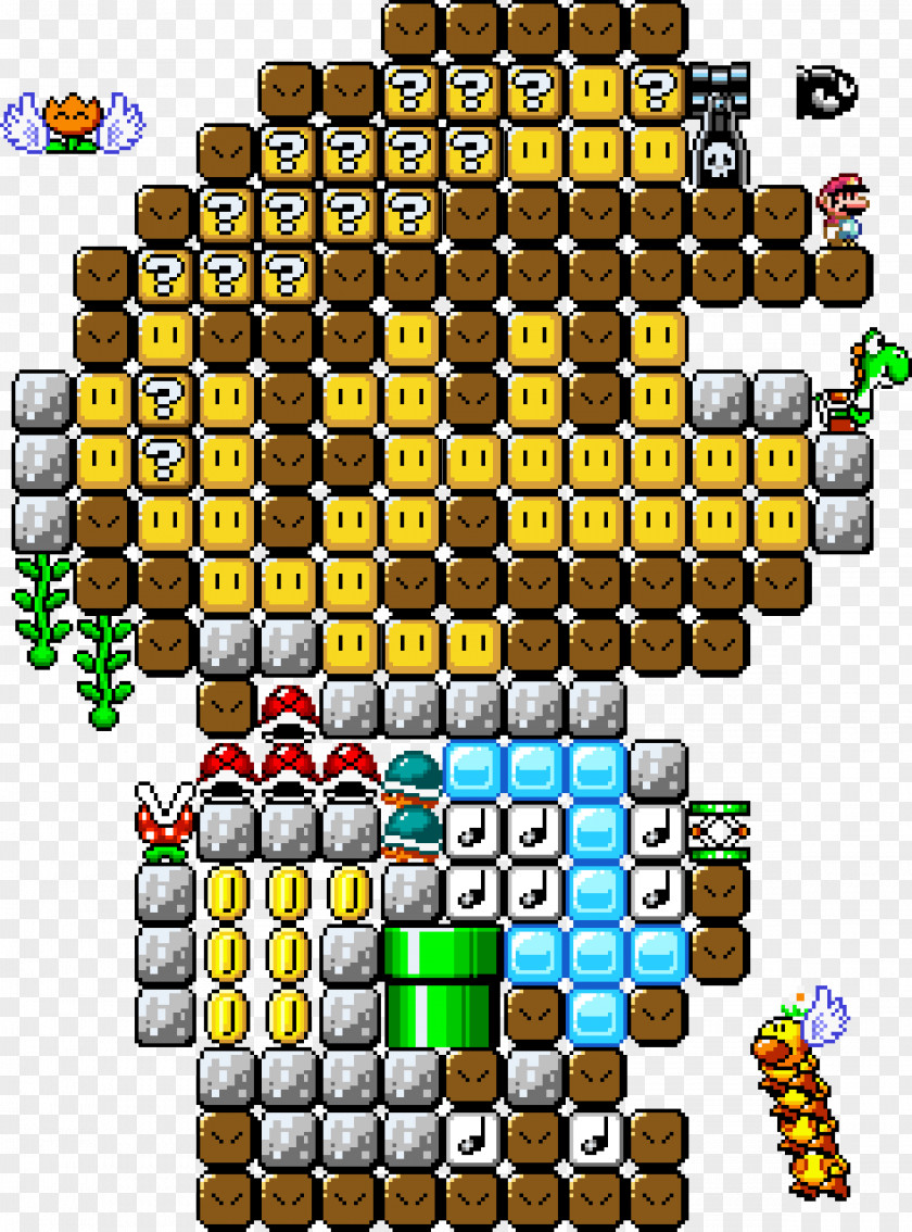 Mario Bros Super Maker World Bros. Nintendo Entertainment System PNG