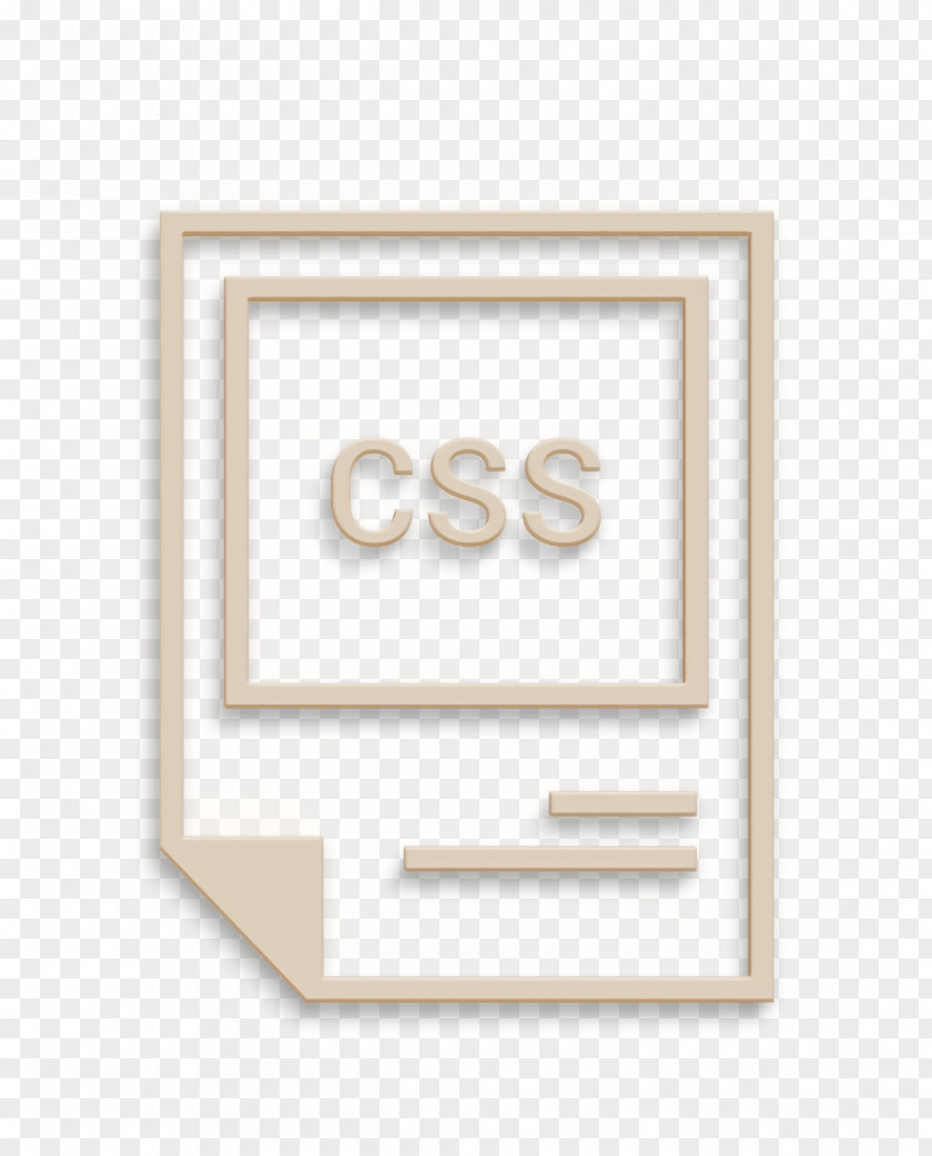 Paper Product Beige Css Icon Extention File PNG
