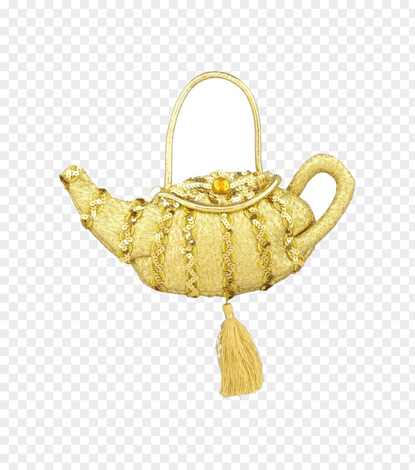 Princess Jasmine Genie Handbag Costume PNG