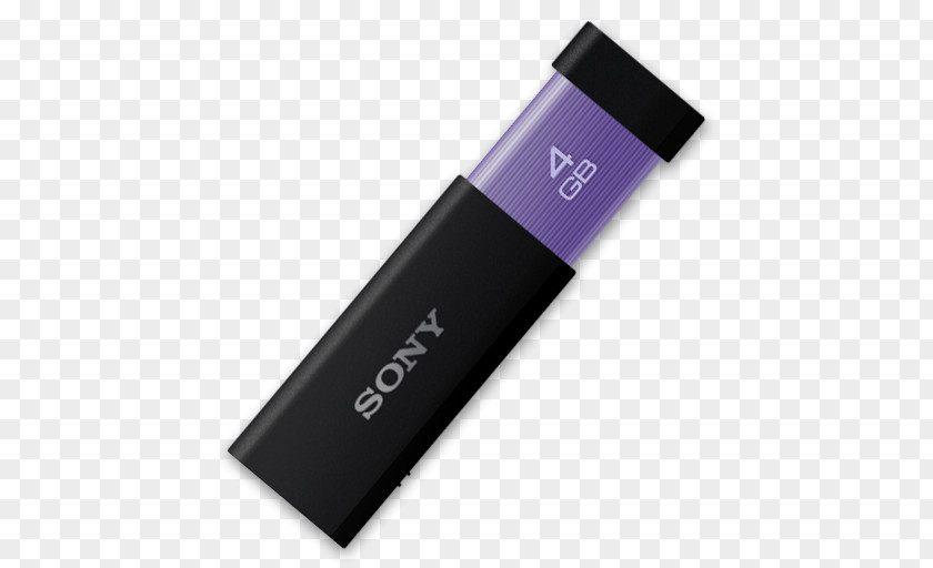 Purple Sony's USB Flash Drive Sony Computer Mouse PNG
